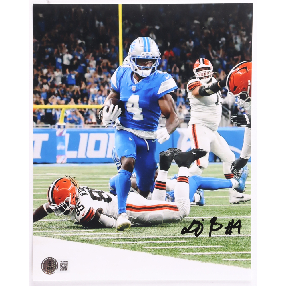 D. J. Reed Signed Lions 8x10 Photo (Beckett) at PristineAuction.com