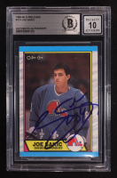 Joe Sakic Signed 1989-90 O-Pee-Chee #113 RC (BGS | Autograph Graded BGS 10) at PristineAuction.com