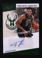 Giannis Antetokounmpo 2017-18 Prestige Prestigious Signatures #46 at PristineAuction.com