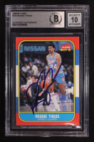 Reggie Theus Signed 1986-87 Fleer #108 (BGS | Autograph Graded BGS 10) at PristineAuction.com