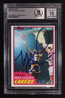 Michael Cooper Signed 1981-82 Topps #W77 (BGS | Autograph Graded BGS 10) at PristineAuction.com