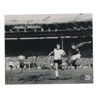 Sir Geoff Hurst Signed England 8x10 Photo (Beckett) at PristineAuction.com