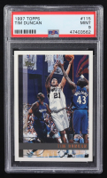 Tim Duncan 1997-98 Topps #115 RC (PSA 9) at PristineAuction.com