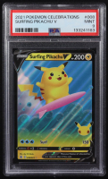 Surfing Pikachu V 2021 Pokemon Celebrations #008 (PSA 9) at PristineAuction.com