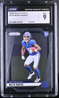 Malik Nabers 2024 Panini Prizm #370 RC (CGC 9) at PristineAuction.com