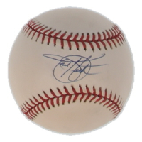 Todd Helton Signed OML Baseball (JSA, Mounted Memories & MLB) at PristineAuction.com
