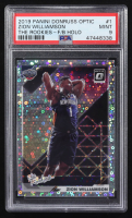 Zion Williamson 2019-20 Donruss Optic The Rookies Holo Fast Break #1 RC (PSA 9) at PristineAuction.com