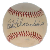 Red Schoendienst Signed ONL Baseball (JSA) at PristineAuction.com