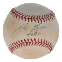 Jose Canseco Signed OAL Baseball Inscribed "40/40" (JSA) at PristineAuction.com