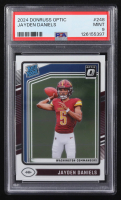 Jayden Daniels 2024 Donruss Optic #248 RR RC (PSA 9) at PristineAuction.com