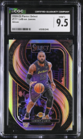 LeBron James 2024-25 Panini Select Silver #111 (CGC 9.5) at PristineAuction.com