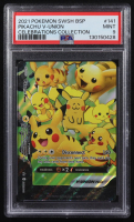 Pikachu V-Union 2019-22 Pokemon Sword and Shield Black Star Promos #SWSH141 (PSA 9) at PristineAuction.com