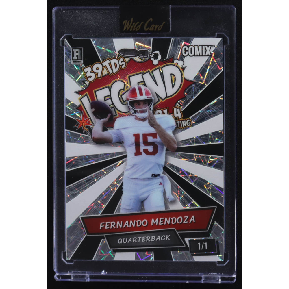 Fernando Mendoza 2025 Wild Card Comix Legend #ACBL-FM04 RC #1/1 at PristineAuction.com