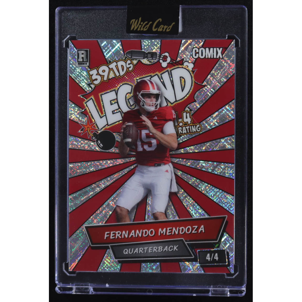 Fernando Mendoza 2025 Wild Card Comix Legend #ACBL-FM06 RC #4/4 at PristineAuction.com