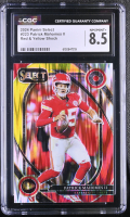Patrick Mahomes II 2024 Select Prizm Red and Yellow Shock #223 (CGC 8.5) at PristineAuction.com