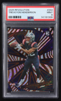 TreVeyon Henderson 2025 Panini Revolution #244 RC (PSA 9) at PristineAuction.com