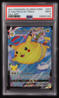 Flying Pikachu VMAX 2021 Pokemon TCG Sword & Shield Celebrations #007 (PSA 9) at PristineAuction.com