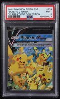 Pikachu V-Union 2019-22 Pokemon Sword and Shield Black Star Promos #SWSH139 (PSA 9) at PristineAuction.com