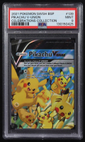 Pikachu V-Union 2019-22 Pokemon Sword and Shield Black Star Promos #SWSH139 (PSA 9) at PristineAuction.com