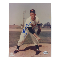 Hank Bauer Signed Yankees 8x10 Photo Inscribed "HOF 76" (JSA) at PristineAuction.com