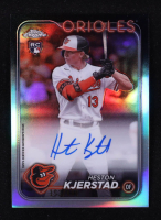Heston Kjerstad 2024 Topps Chrome Rookie Autographs Refractors #RAHK #153/499 RC at PristineAuction.com