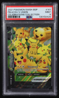 Pikachu V-Union 2019-22 Pokemon Sword and Shield Black Star Promos #SWSH141 (PSA 9) at PristineAuction.com