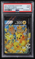 Pikachu V-Union 2019-22 Pokemon Sword and Shield Black Star Promos #SWSH140 (PSA 9) at PristineAuction.com