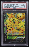 Pikachu V-Union 2019-22 Pokemon Sword and Shield Black Star Promos #SWSH140 (PSA 8) at PristineAuction.com