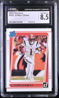 Ja'Marr Chase 2021 Donruss #262 RR RC (CGC 8.5) at PristineAuction.com