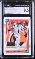 Ja'Marr Chase 2021 Donruss #262 RR RC (CGC 8.5) at PristineAuction.com