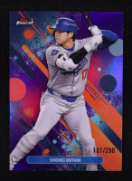 Shohei Ohtani 2025 Finest Purple Refractors #16 #131/250 at PristineAuction.com