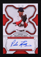 Pedro Martinez 2023 Panini National Treasures Signatures #38 #01/10 at PristineAuction.com