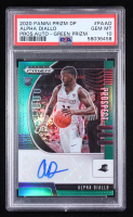 Alpha Diallo 2020-21 Panini Prizm Draft Picks Prospect Autographs Green #61 RC (PSA 10) at PristineAuction.com