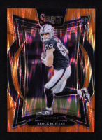 Brock Bowers 2024 Select Prizm Orange Shock #31 #463/499 RC at PristineAuction.com