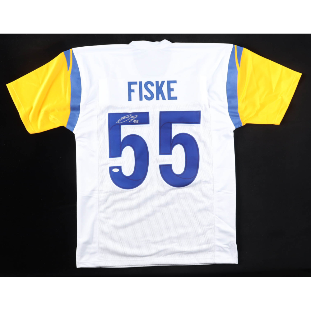 Braden Fiske Signed Jersey (JSA) at PristineAuction.com