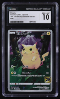 Pikachu 2021 Pokemon 25th Anniversary Collection Japanese #1 (CGC 10) at PristineAuction.com