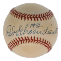 Red Schoendienst Signed ONL Baseball (JSA) at PristineAuction.com