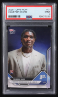 Cameron Ward 2025 Topps Now Draft #D1 RC (PSA 9) at PristineAuction.com