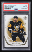 Sidney Crosby 2021-22 SP Authentic Limited Gold #87 #84/99 (PSA 8) at PristineAuction.com
