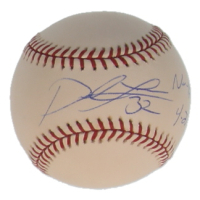Derek Lowe Signed OML Baseball Inscribed "No-Hitter 4-27-02" (JSA) at PristineAuction.com