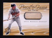 Greg Maddux 2001 SP Game Bat Edition Piece of the Game #GM at PristineAuction.com