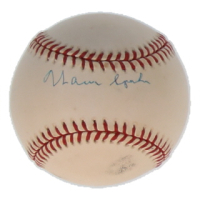 Warren Spahn Signed ONL Baseball (PSA) at PristineAuction.com