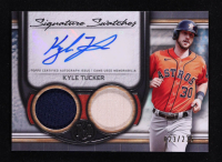Kyle Tucker 2023 Topps Museum Collection Signature Swatches Dual Relic Autographs #SWDRAKT #023/235 at PristineAuction.com