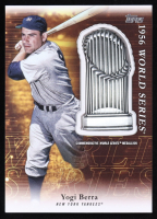 Yogi Berra 2023 Topps Update Commemorative Postseason Trophy Medallions #PTMYB at PristineAuction.com