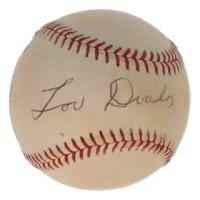 Lou Dials Signed OAL Baseball (JSA) at PristineAuction.com