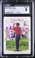 Tiger Woods 2001 Upper Deck #151 (CGC 8) at PristineAuction.com