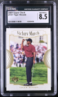 Tiger Woods 2001 Upper Deck #151 (CGC 8.5) at PristineAuction.com
