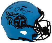 Derrick Mason Signed Titans Full-Size Rave Alternate Speed Helmet Inscribed "2x Pro Bowl" (Schwartz) at PristineAuction.com