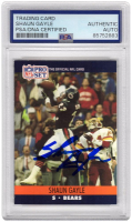 Shaun Gayle Signed 1990 Pro Set #450 RC (PSA) at PristineAuction.com