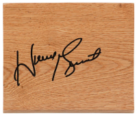 Horace Grant Signed 5x6 Wood Floor Piece (Schwartz) at PristineAuction.com